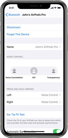 Customize AirPods Pro