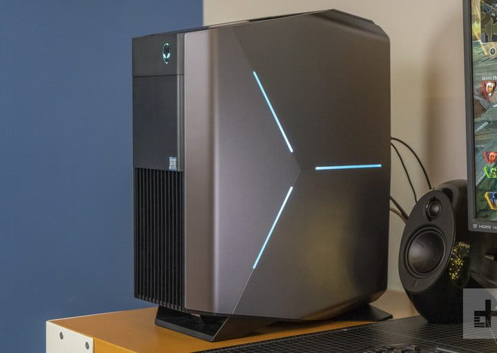 An Alienware gaming desktop