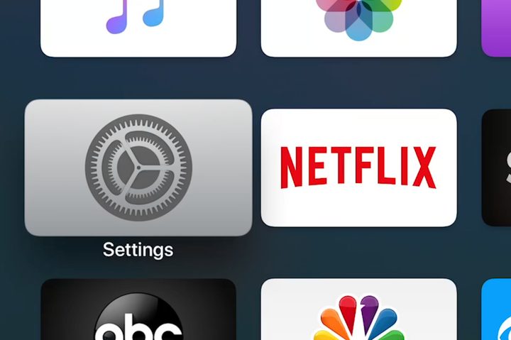 Apple TV Settings App