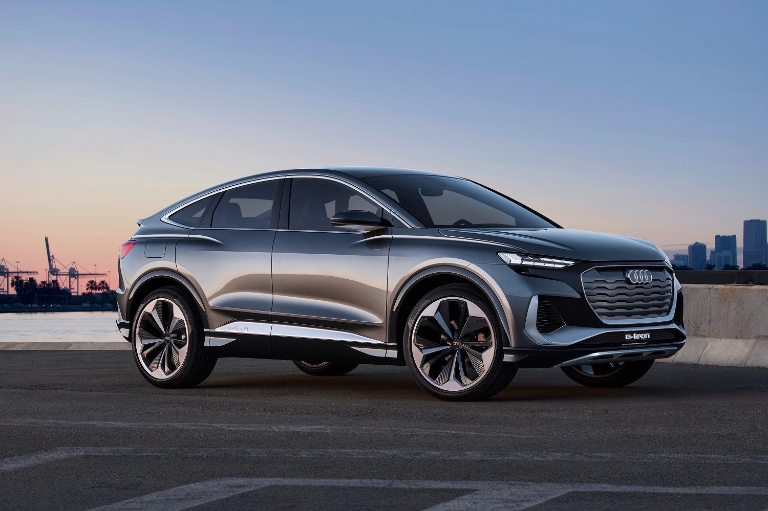 2020 Audi Q4 Sportback E-Tron concept