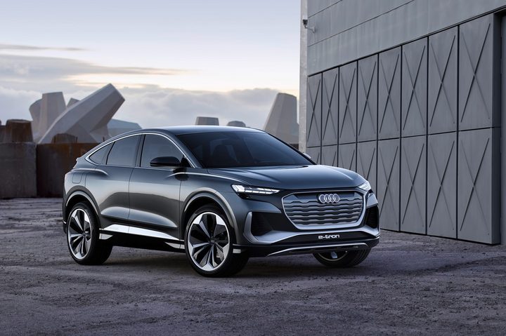 2020 Audi Q4 Sportback E-Tron concept
