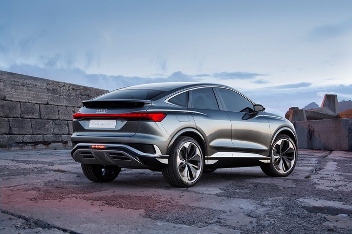 2020 Audi Q4 Sportback E-Tron concept