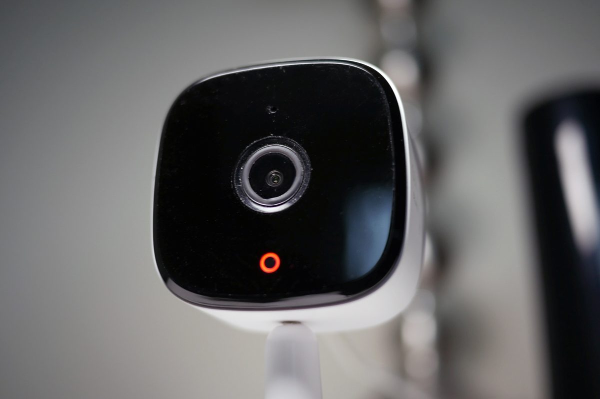 Eufy Security Indoor Cam 2K camera closeup