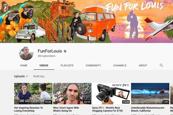 For for Louis YouTube Channel screenshot