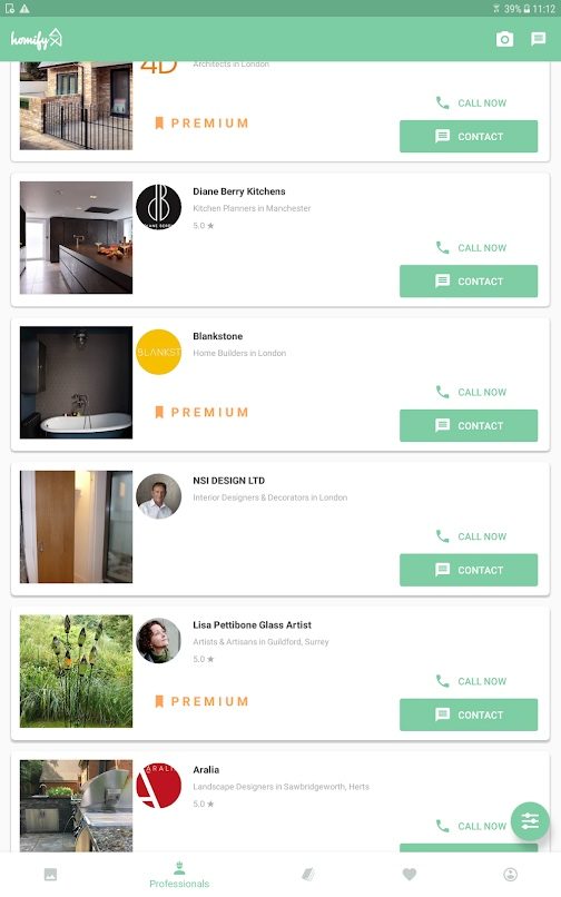 Homify app
