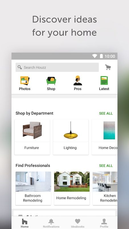 Houzz app
