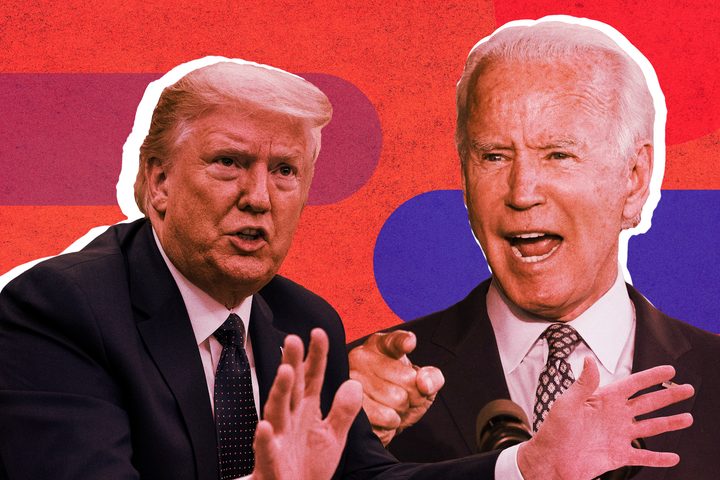 trump versus biden