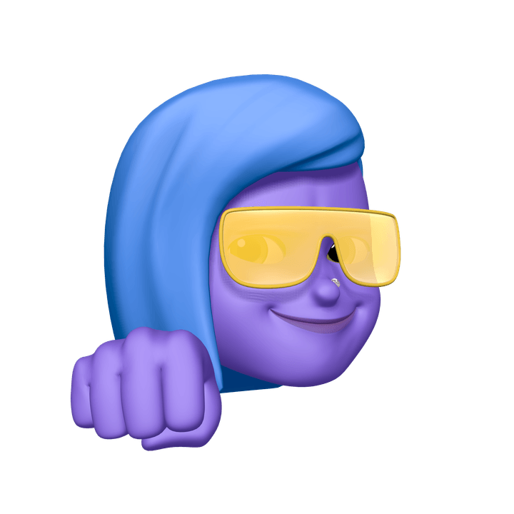Memoji Sticker Fist Bump
