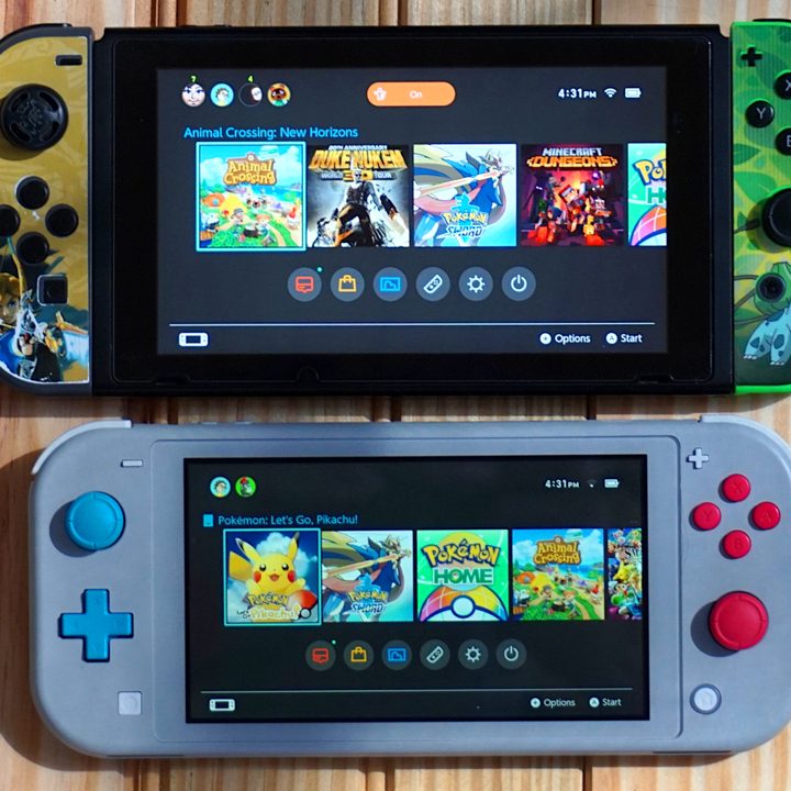 Nintendo Switch Consoles Comparison