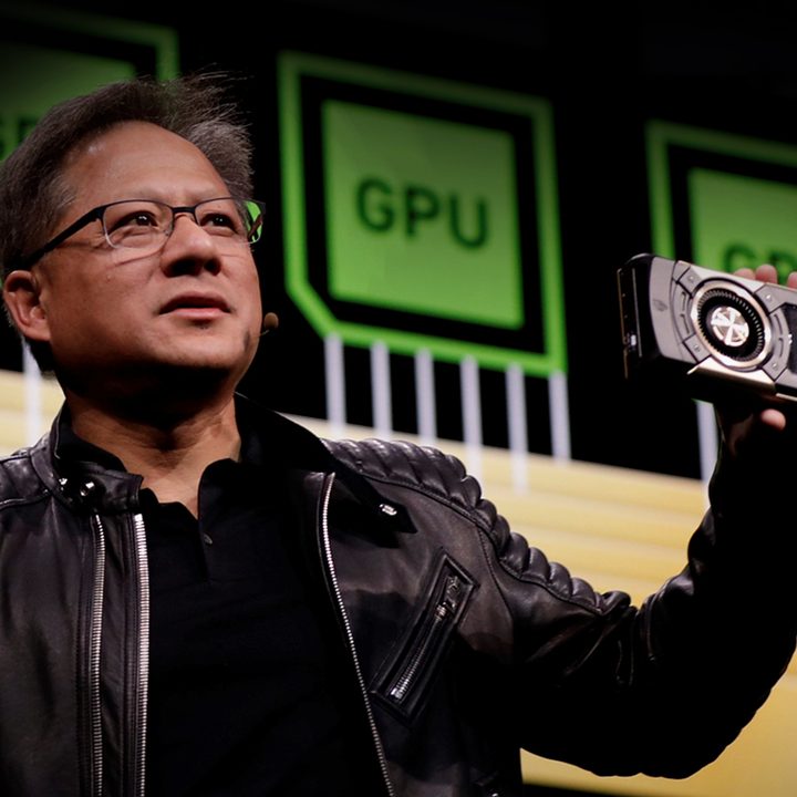 NVIDIA CEO Jensen Huang at GTC