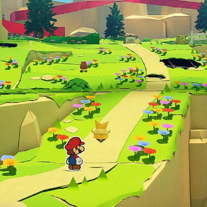 Screenshot of Paper Mario: The Origami King