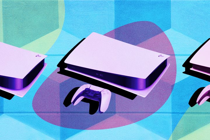 PS5 and DualSense art.