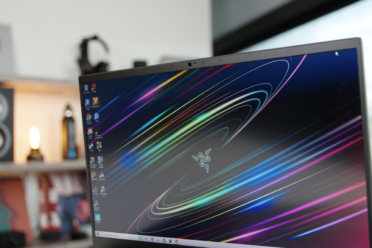 Razer Blade 15 showing display.