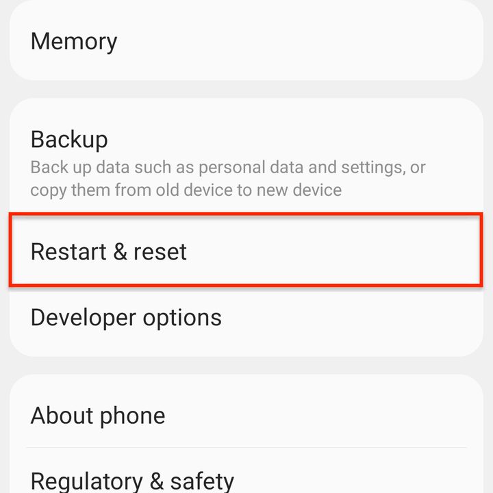 how to speed up your android phone reset1