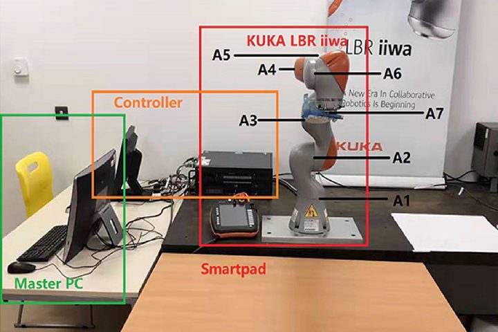 Robot masseuse setup 1
