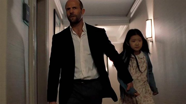 A man grabs a girl in Safe.
