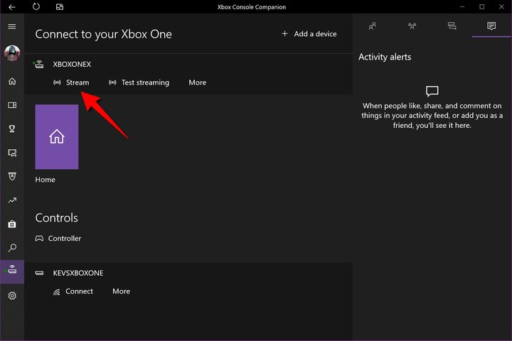 Stream Xbox Console to Windows 10