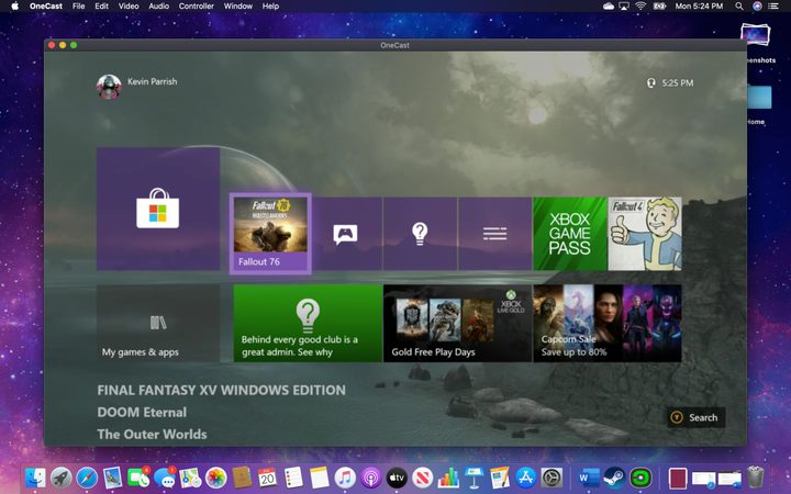Stream Xbox to MacOS