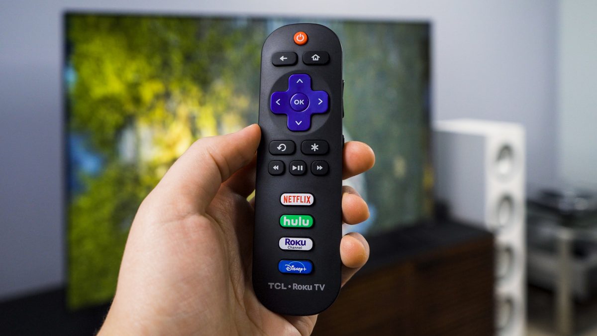 TCL 5-Series Roku remote