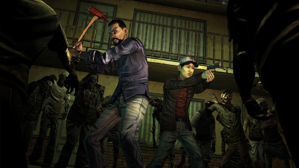 screenshot of telltale's the walking dead on pc