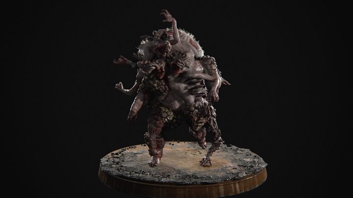 the rat king model in the last of us part 2