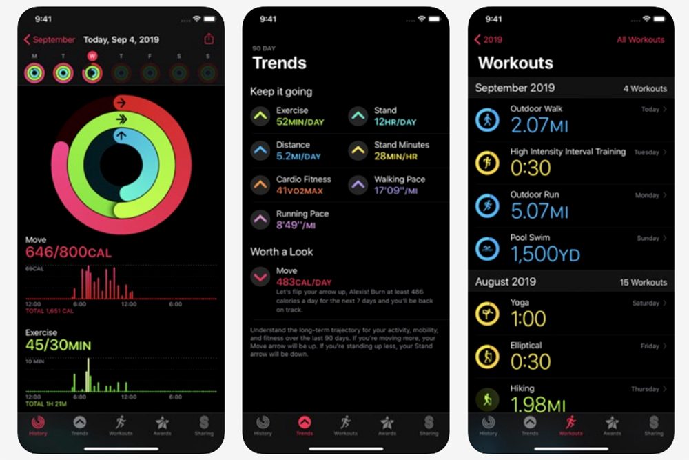 Activity App for iOS