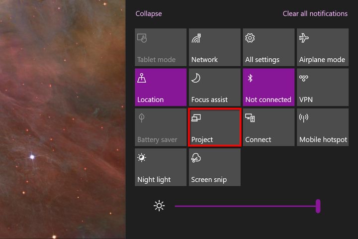 Windows 10 Project Miracast