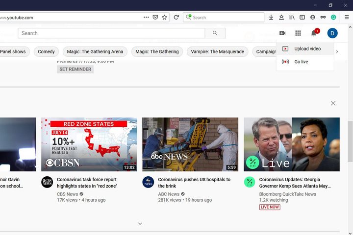 Image of YouTube Upload Video