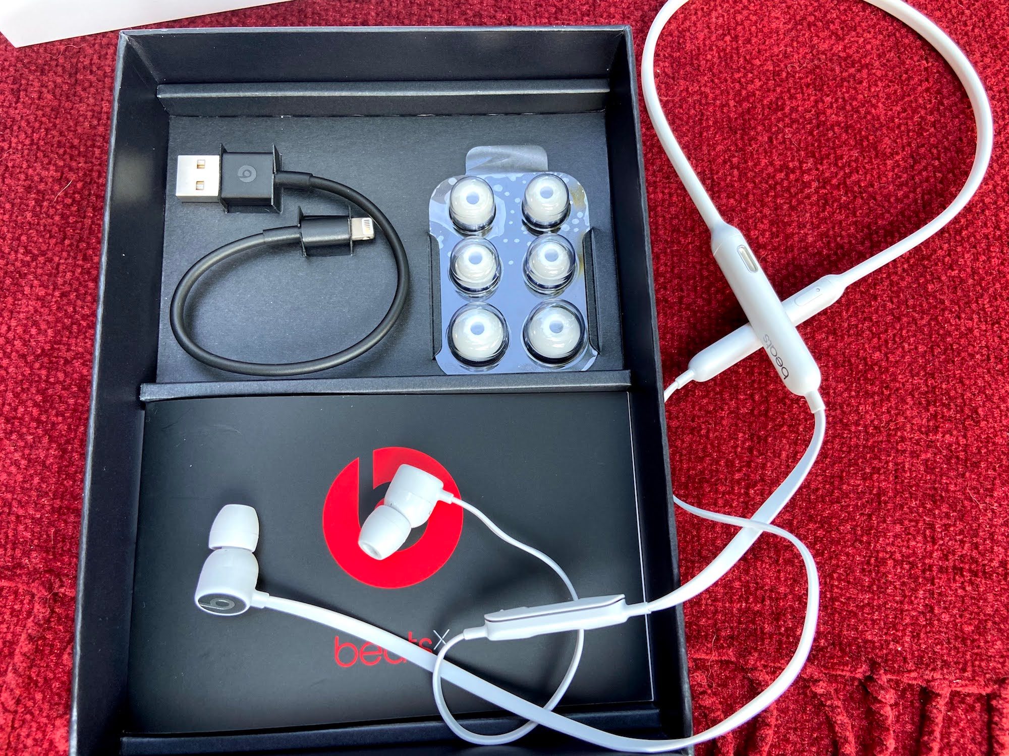Beats BeatsX wireless earbuds