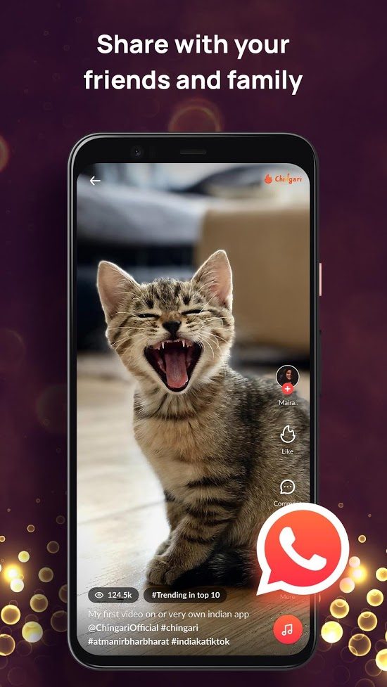 best tiktok alternative apps chingari3