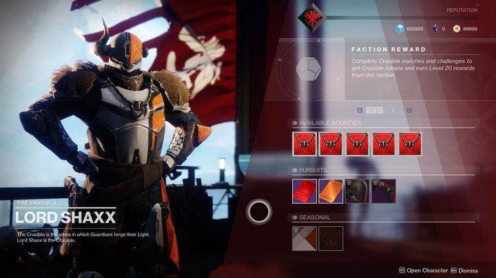 Lord Shaxx from Destiny 2