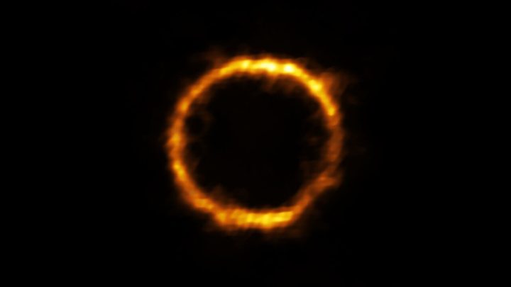 an extremely distant galaxy that looks surprisingly like our Milky Way