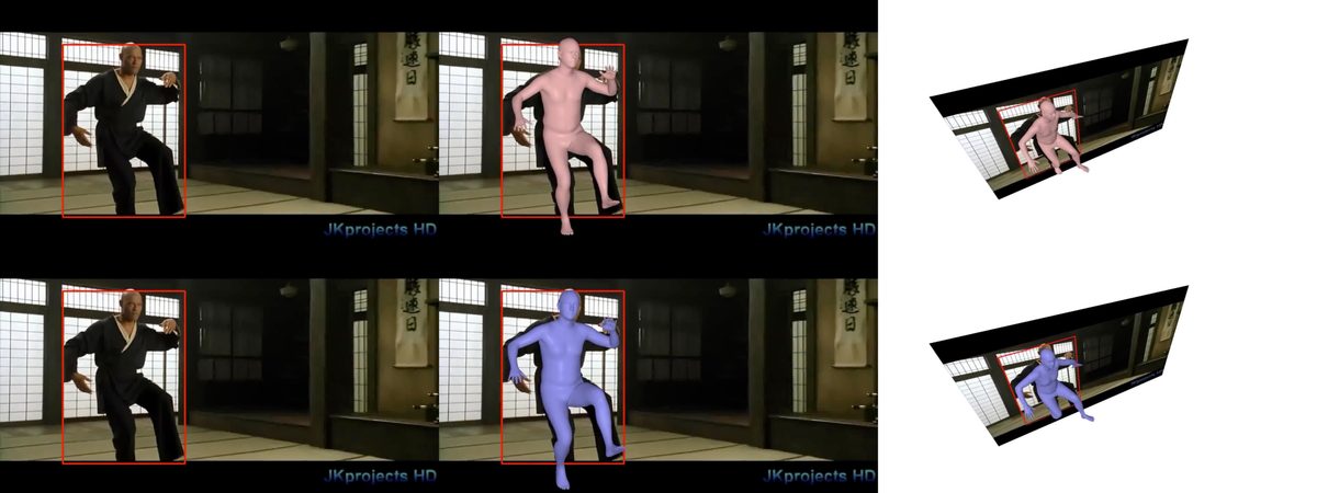 matrix scene with body mapping ai