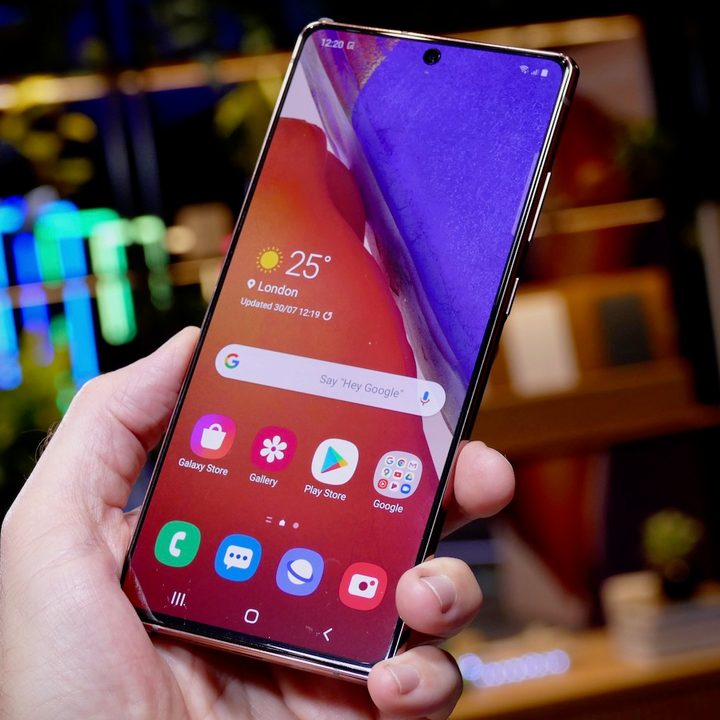Galaxy Note 20 Screen