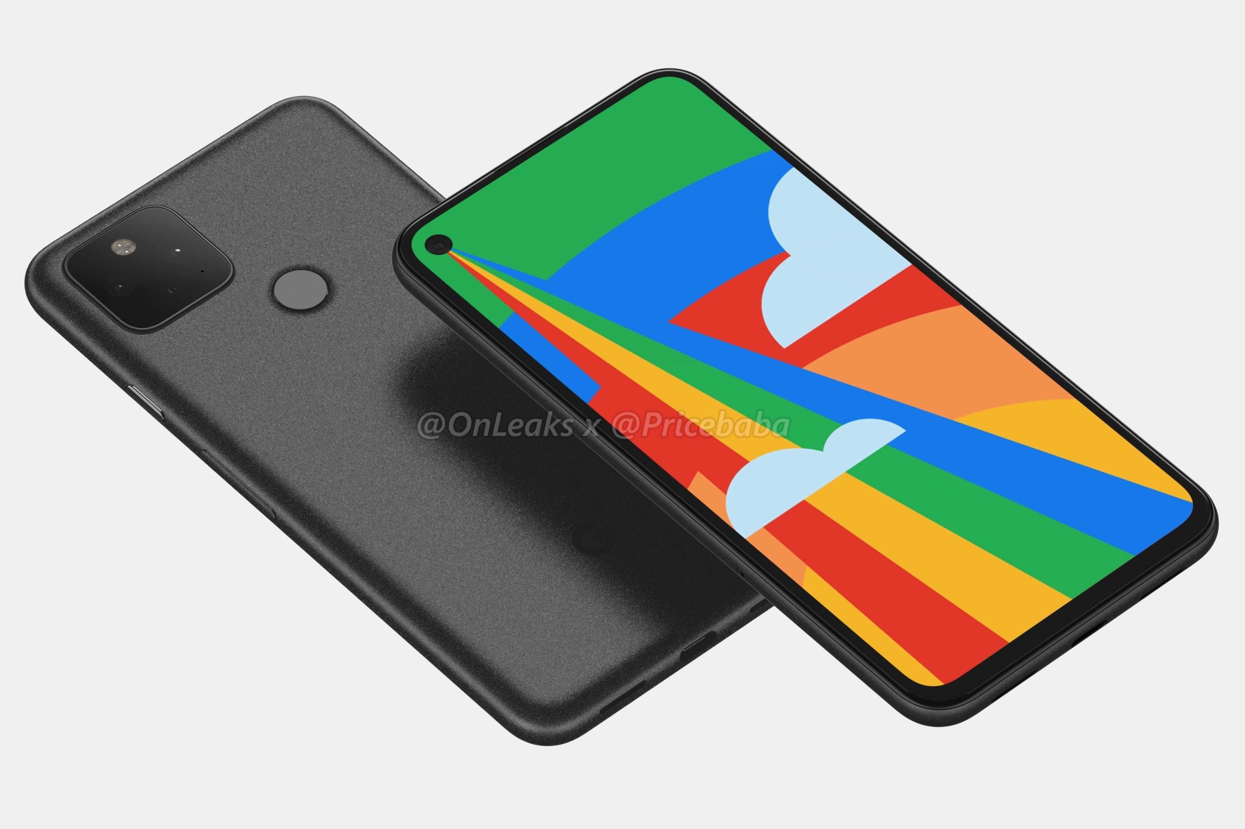 Google Pixel 5 render leak