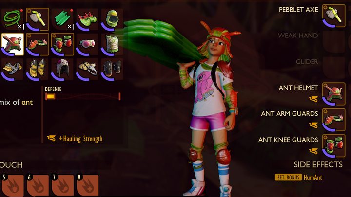 Grounded armor tier list Ant set