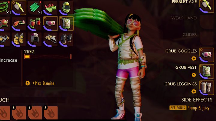 Grounded armor tier list Grub set