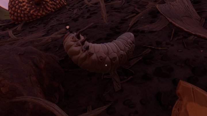 Grub location Grounded