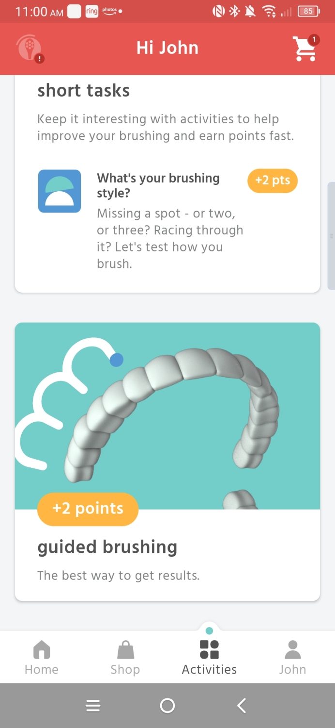 hum by colgate smart toothbrush review app 1 of 3