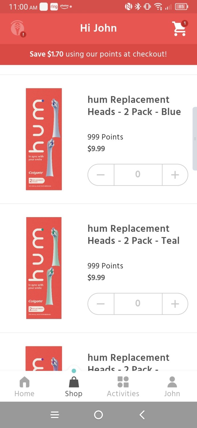 hum by colgate smart toothbrush review app 2 of 3