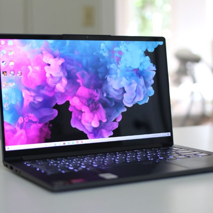 Lenovo IdeaPad Slim 7 on Table