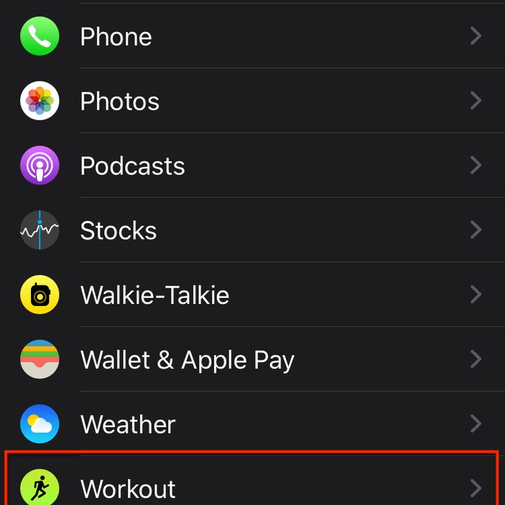 Apple Watch sports metrics