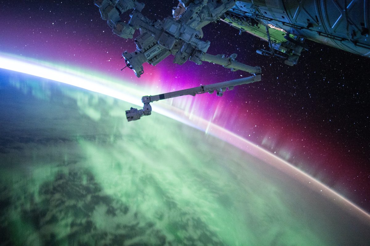 nasa telescope and earth