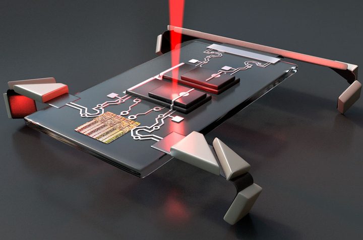 Laser microbot