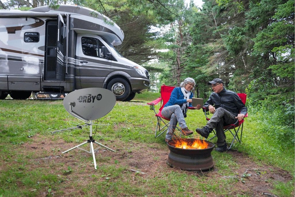 Orby TV with an RV