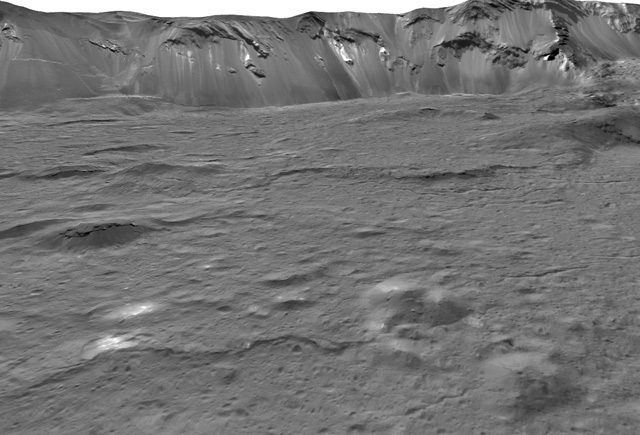 mosaic of Ceres' Occator Crater