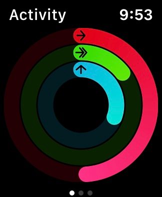 Apple Watch rings
