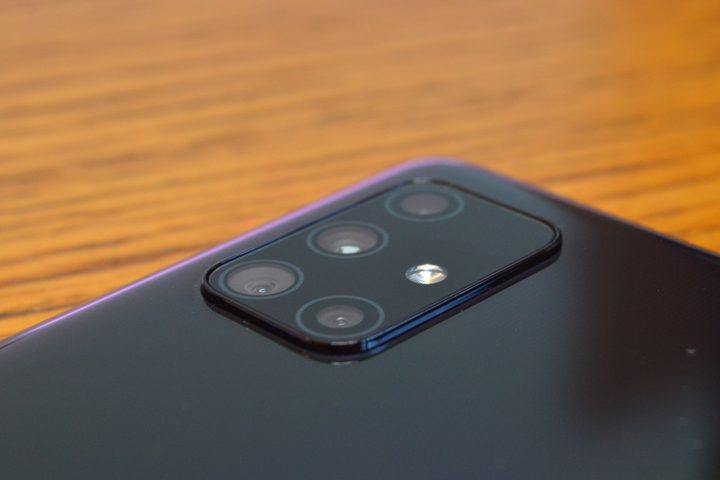 Samsung Galaxy A71 5G camera