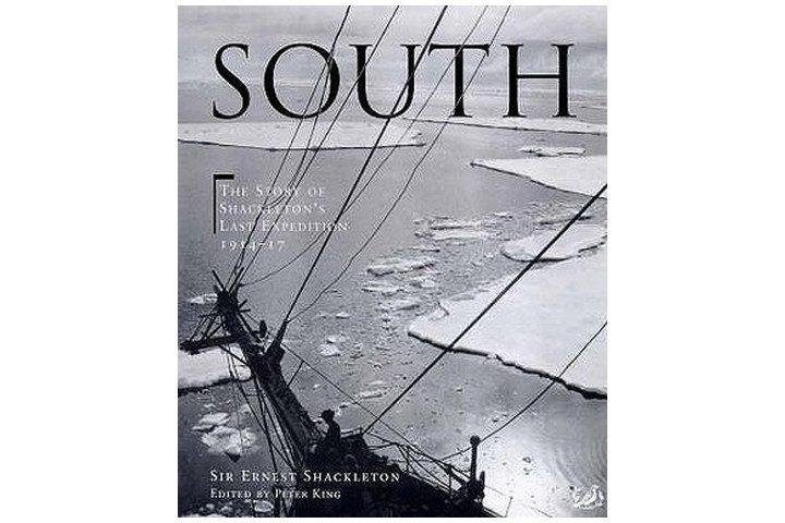 Picture shows the book cover with a picture of a boat and the title, in black and white