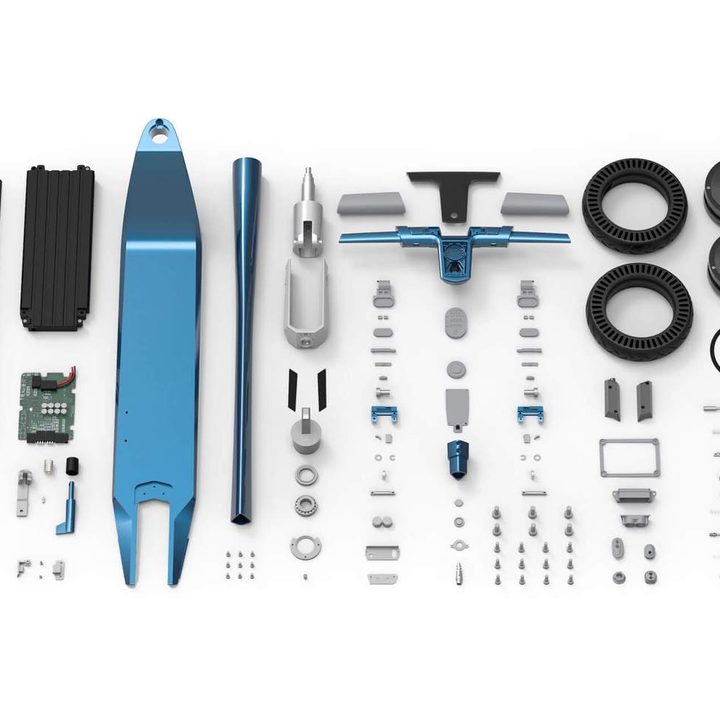 Unagi Model One components